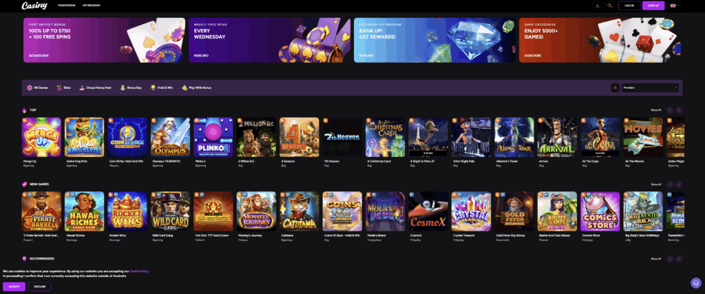 Unlocking the Fun Casiny Casino No Deposit Bonus