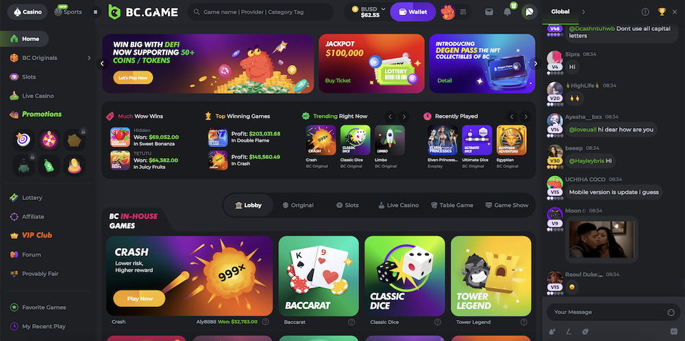 Explore the Exciting World of BC.Game Casino 25