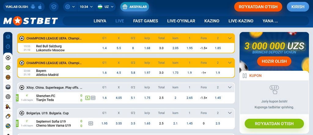 Empresa de Jogos de Azar na Mostbet Brasil